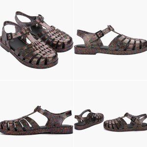 Melissa Possession Glitter Jelly Sandals